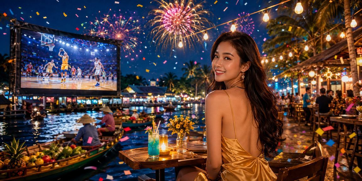 Người dùng tại Cần Thơ thư giãn với cà phê và giải trí trực tuyến buổi tối