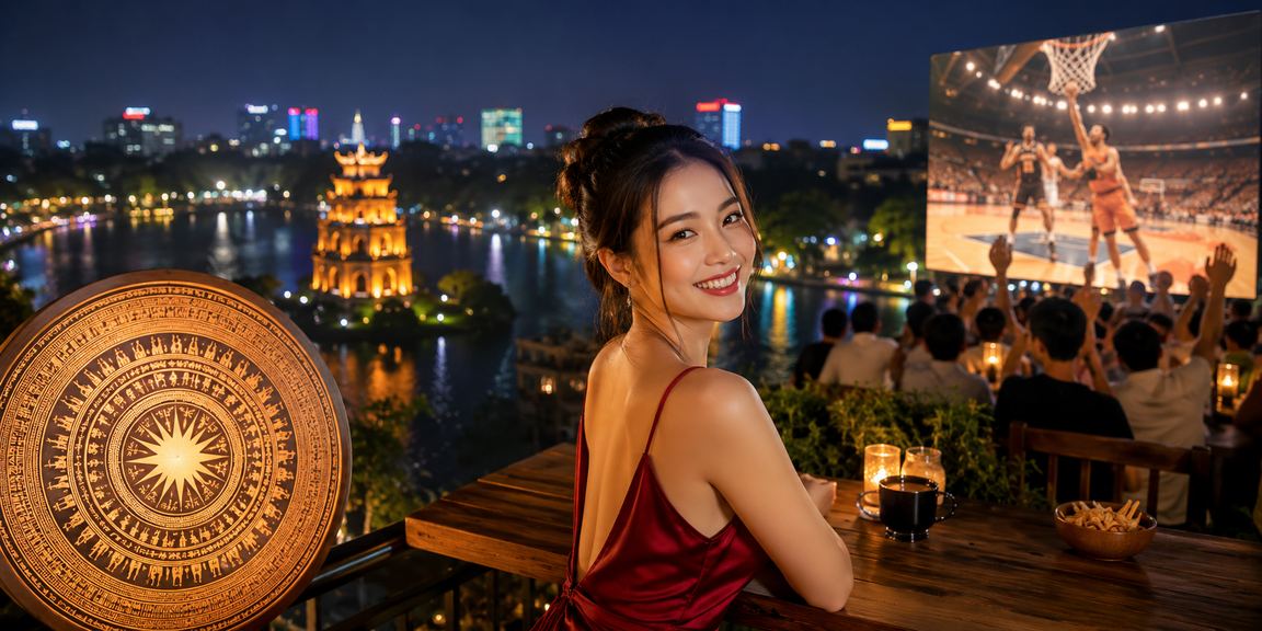 Người dùng tại Hà Nội tìm hiểu điều khoản sử dụng dịch vụ cá cược trong quán cà phê